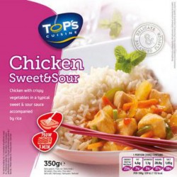 Top’s Cuisine Chicken Sweet & Sour 375g
