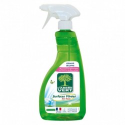 L’Arbre Vert Spray Hypoallergénique Surfaces Vitrées Sans Traces 750ml (lot de 6)