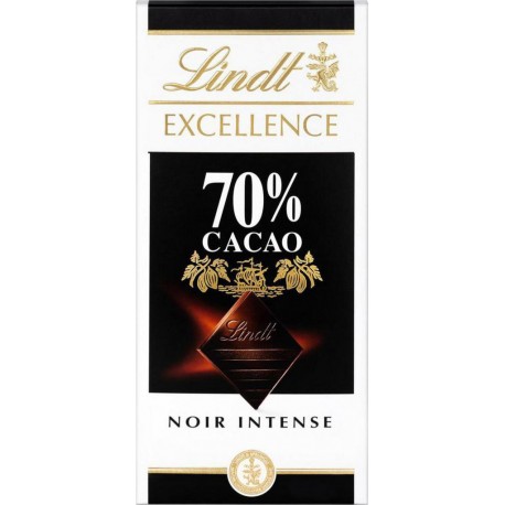 Lindt Excellence Noir Intense 70% Cacao 100g