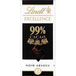 Lindt Excellence Noir Absolu 99% Cacao 100g
