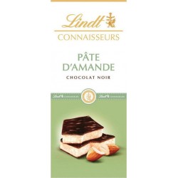 Lindt Connaisseurs Pâte d’Amande Chocolat Noir 120g