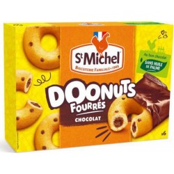 St Michel Doonuts Fourrés Chocolat 180g