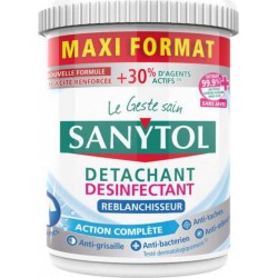 Sanytol Détachant Désinfectant Reblanchisseur Action Complète Maxi Format 900g