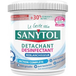 Sanytol Détachant Désinfectant Reblanchisseur Action Complète Maxi Format 450g