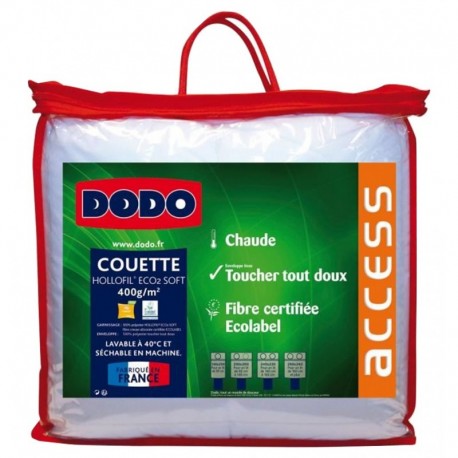 Dodo Couette Hollofil Eco2 Soft Chaude Access Format 140X200 