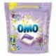 Omo Capsules 2 en 1 Propreté Éclatante & Parfum Longue Durée Douceur de Fleurs et Jasmin x30 (lot de 2 soit 60 capsules)