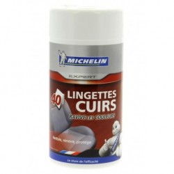 Michelin Expert Lingettes Lingettes Cuirs Ravive les Couleurs x40 (lot de 2 soit 80 lingettes)