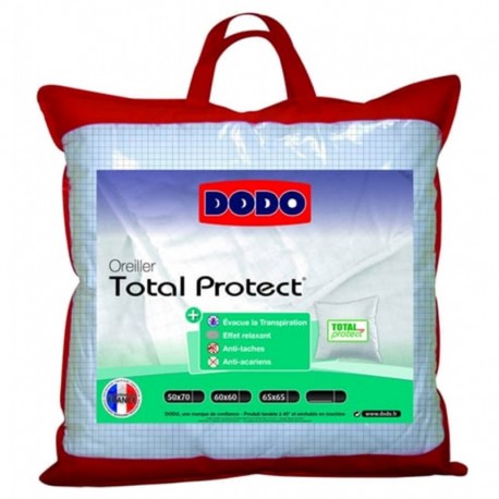 Dodo Oreiller Total Protect Format 60X60 (lot de 2 oreillers)