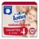 Lotus Couches Baby Touch Taille 4 (9-14Kg) x38 (lot de 2 soit 76 couches)