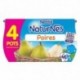 Nestlé Naturnes Poires (dès 4-6 mois) par 4 pots de 130g (lot de 6 soit 24 pots)