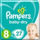 PAMPERS BABY DRY GEANT T8 X27