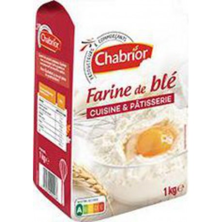 Chabrior Farine de blé spéciale cuisine et pâtisserie 1Kg