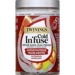 TWININGS Cold infuse pasteque fraise menthe x10 25g