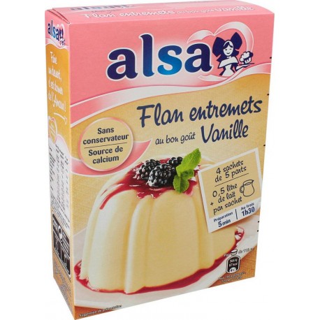 ALSA FLAN ONCTUEUX VANILL.192G