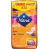 Nana Serviettes Hygiéniques Ultra Normal Jumbo Pack x32 (lot de 4)