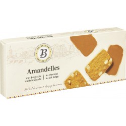 DE BELGEN Biscuits Amandelles au chocolat 100g