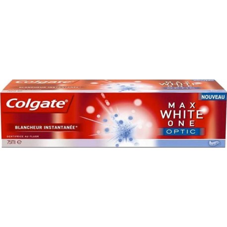 Colgate Dentifrice Max White One Optic 75ml (lot de 4)