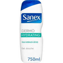 Sanex Gel Douche Dermo Hydrating 750ml