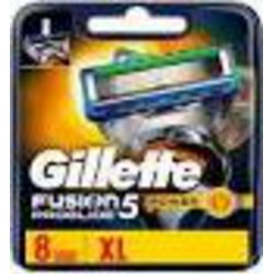 Gillette Fusion5 ProGlide 5 Power Lames de Rasoir pour Homme 8 Recharges XL