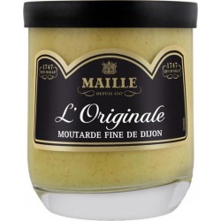 Maille Moutarde l’Originale Fine de Dijon (en forme de verre) 165g (lot de 6)