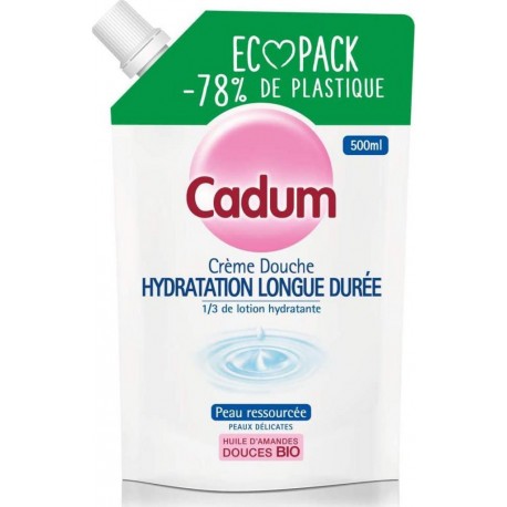 CADUM Crème Douche Hydratation Longue Durée 500ml