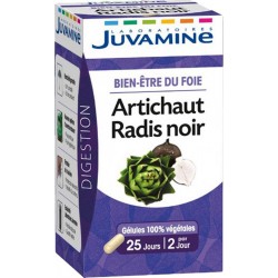 Juvamine Digestion Bien-Être du Foie Artichaut Radis Noir (lot de 2)