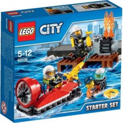 LEGO City 60106 - Ensemble De Démarrage Pompiers