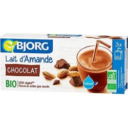 BJORG Lait d'amande Chocolat Bio 3x20cl