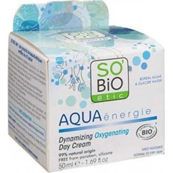 SO’BIO Aqua Energie Creme Bio Dynamisante Oxygénante Jour pot 50ml