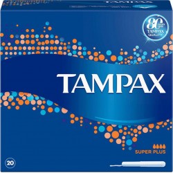 TAMPAX Tampon Super Plus x20 (lot de 4)