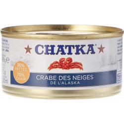 Chatka Crabe des Neiges de l'Alaska 70% chair 180g