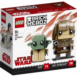 LEGO 41627 BrickHeads - Luke Skywalker Et Yoda