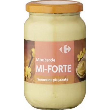 Carrefour MOUTARDE MI-FORTE 350g