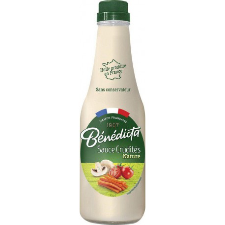 Bénédicta Sauce Crudités Nature 735g (lot de 6)