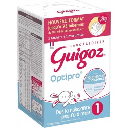 GUIGOZ Optipro 1 dès la naissance 2 x 600g