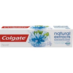 Colgate Dentifrice Natural Extracts Blancheur Eclatante 75ml (lot de 4)