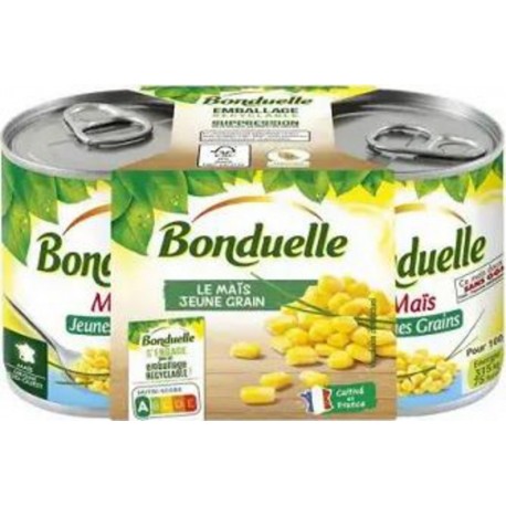 BONDUELLE BONDUELL MAIS JEUN GRAIN2X140G