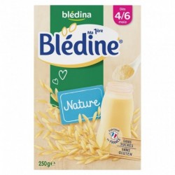 Blédina Blédine Nature Sans Gluten (dès 4-6 mois) la boîte de 400g (lot de 6)