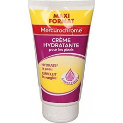 Mercurochrome CREME HYDRATANTE POUR LES PIEDS 150g tube 150ml