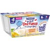NESTLE p’tit Onctueux Mangue Ananas 4x90g