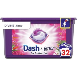 DASH PODS Divine Envie à la fraîcheur longue durée x32 lavages