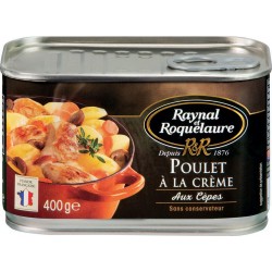 R&R POULET CEPE A LA CREME 400g