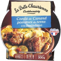 LA BELLE CHAURIENNE Confit de Canard Pommes de Terre à la Sarladaise 300g