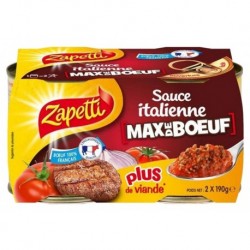 Zapetti Sauce ItIalienne Max De Boeuf (lot de 12)