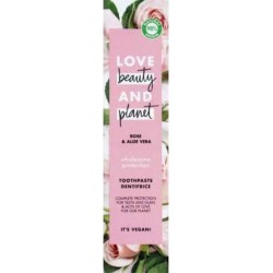 Love Beauty And Planet Dentifrice rose & aloé vera complet avec protection - Le tube 75ml