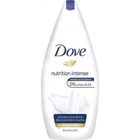 Dove Gel Douche Nutrition Intense 2x750ml 2 bouteilles 750ml - 1.5L