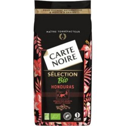 CARTE NOIRE Café en grains sélection Honduras bio 500g