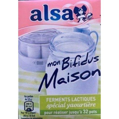 ALSA YAOURT BIFIDUS MAISON 8g