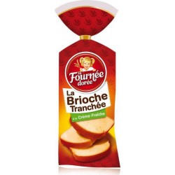 La Fournée Dorée La Brioche Tranchée à la Crème Fraîche 500g (lot de 3)