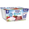 NESTLE P’TIT BRASSE Fruits Rouges 4x100g 400g